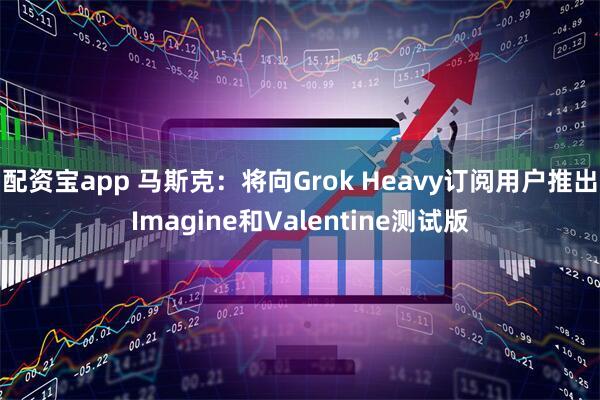 配资宝app 马斯克：将向Grok Heavy订阅用户推出Imagine和Valentine测试版